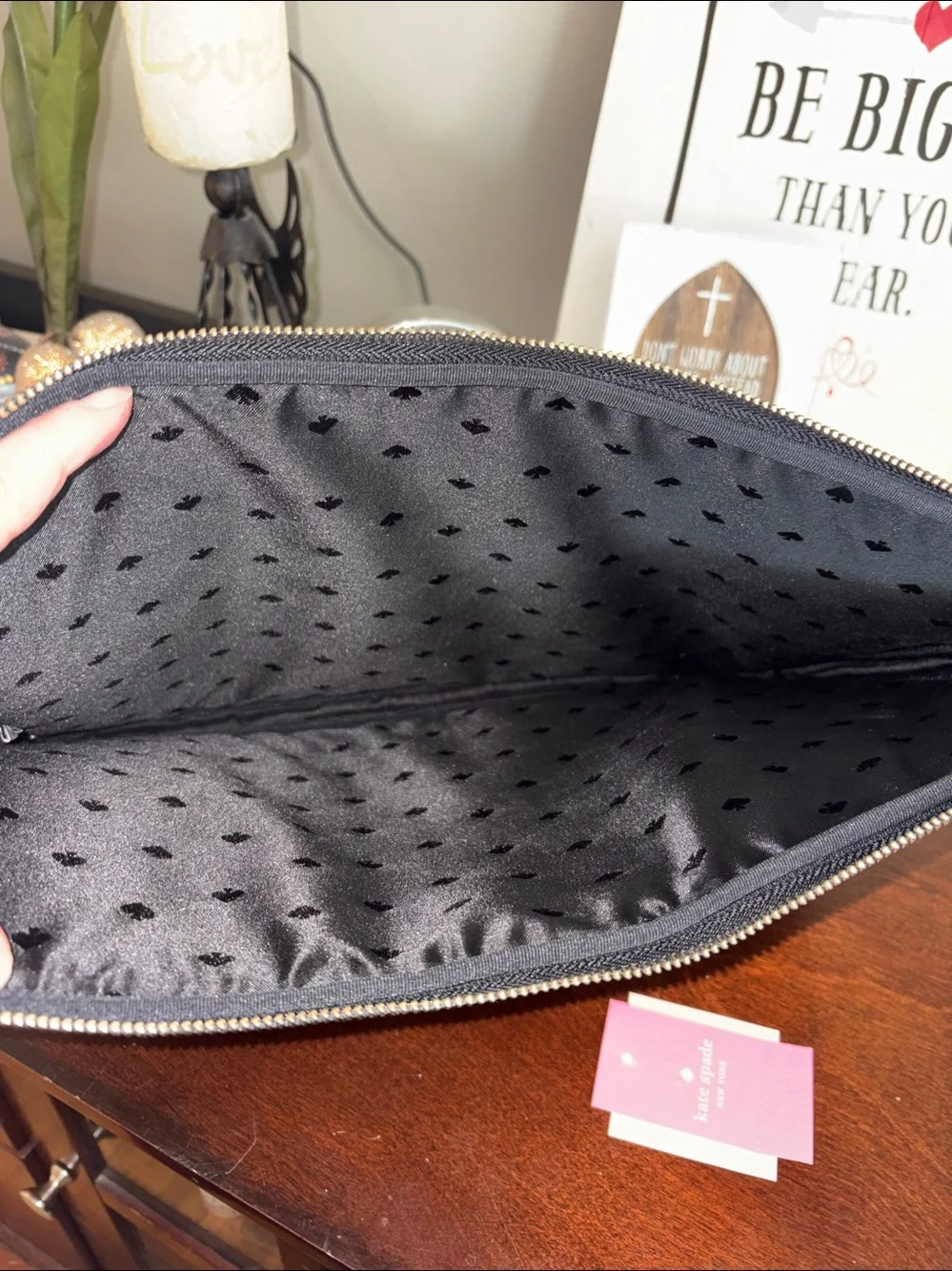 Kate Spade Staci Leather Glimmer Dot 15
